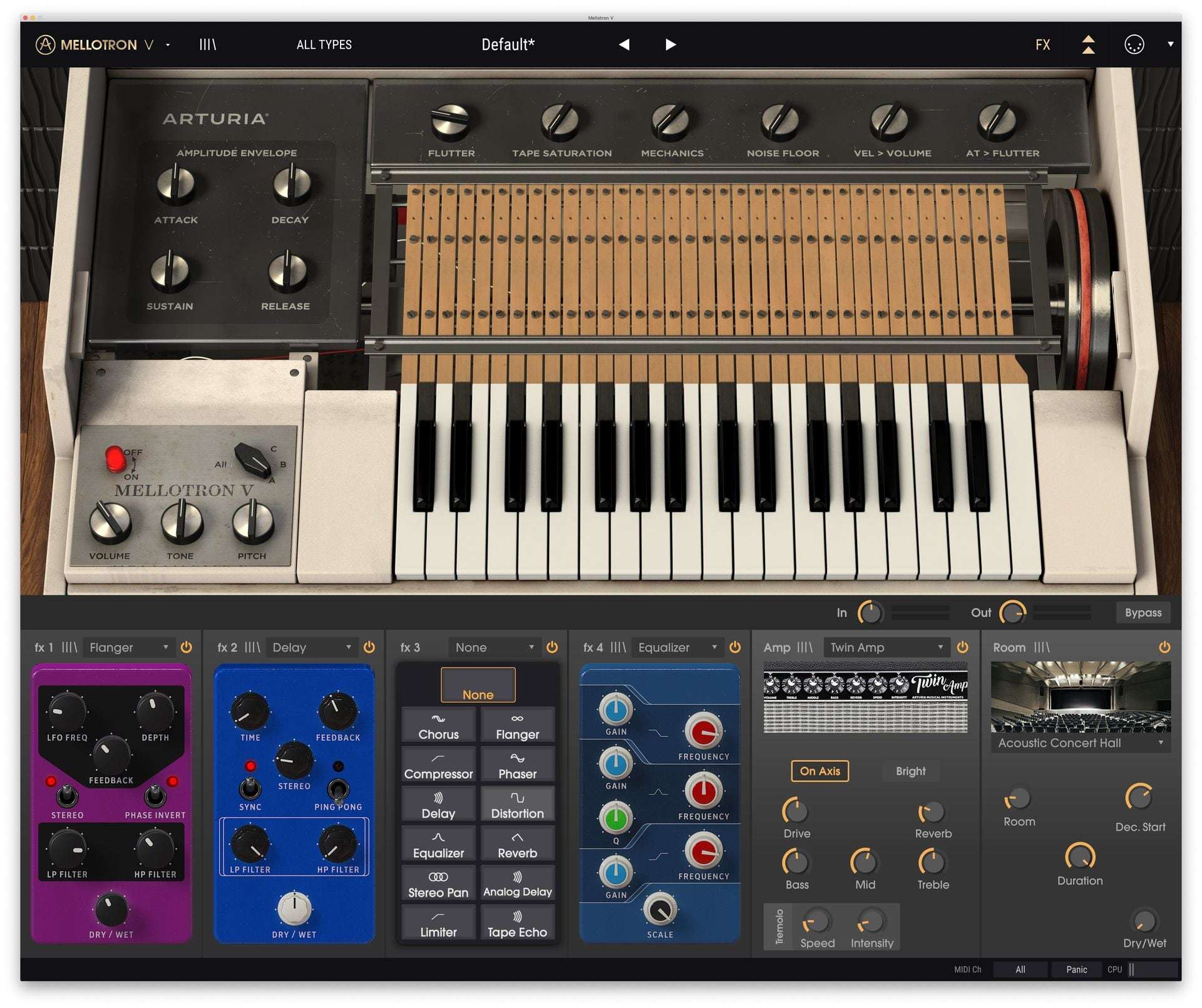 Arturia Mellotron V License - Legendary Tape Keyboard