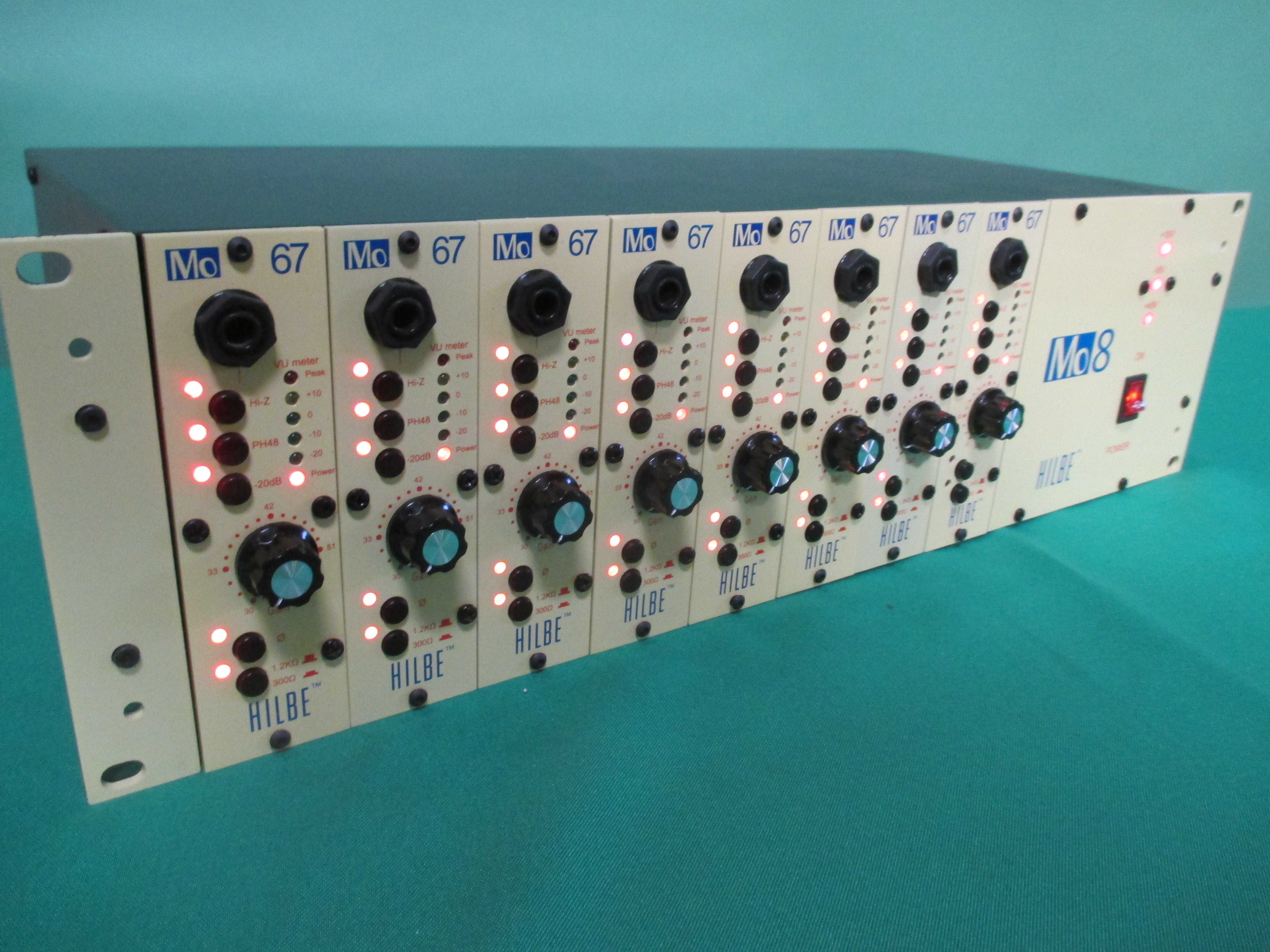 T.H.E. HILBE Mo 67 Mic Pre - 500 Series - Professional Audio Design, Inc