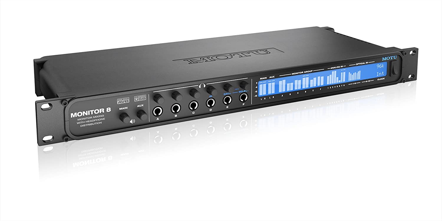 Motu Monitor 8 - Audio Interface - Professional Audio Design, Inc