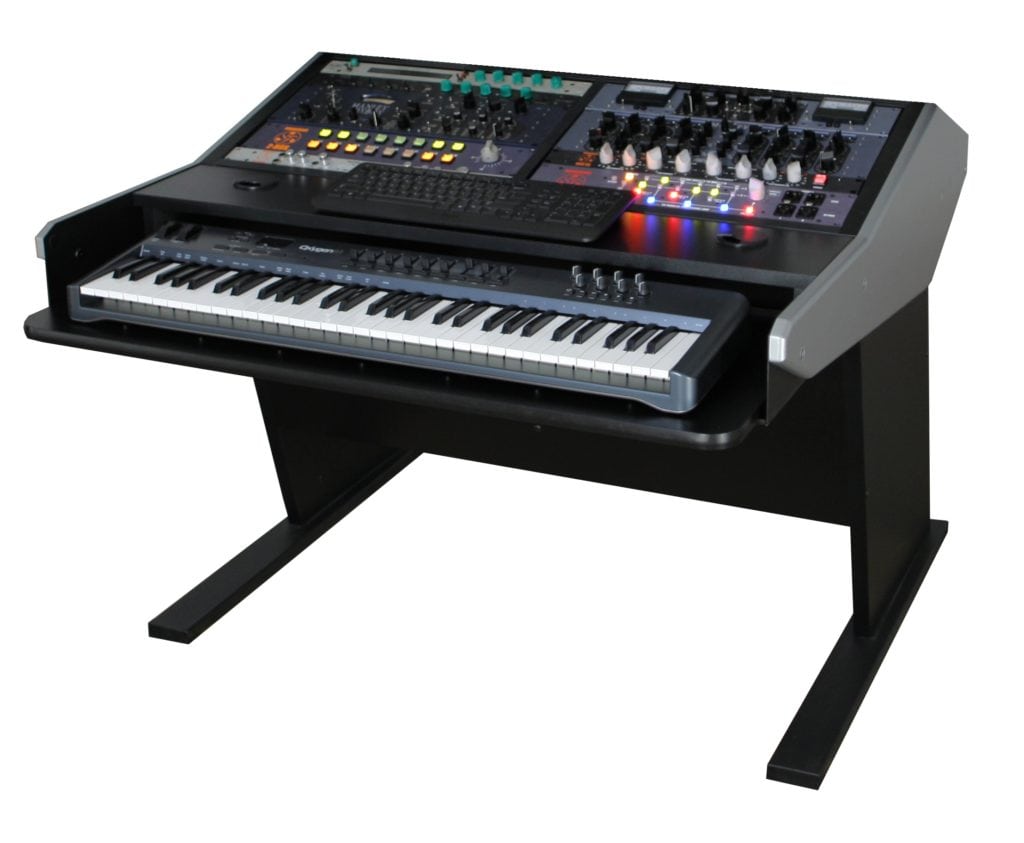 Sterling Modular Multi-Station Composer 2-Bay Workstation - Furniture - Professional Audio Design, Inc