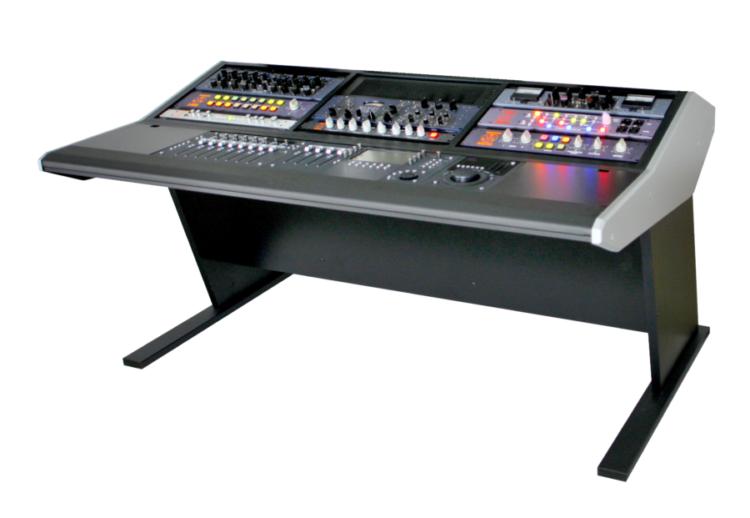 Sterling Modular Multi-Station Avid Artist Mix Series 3-Bay Console - Furniture - Professional Audio Design, Inc