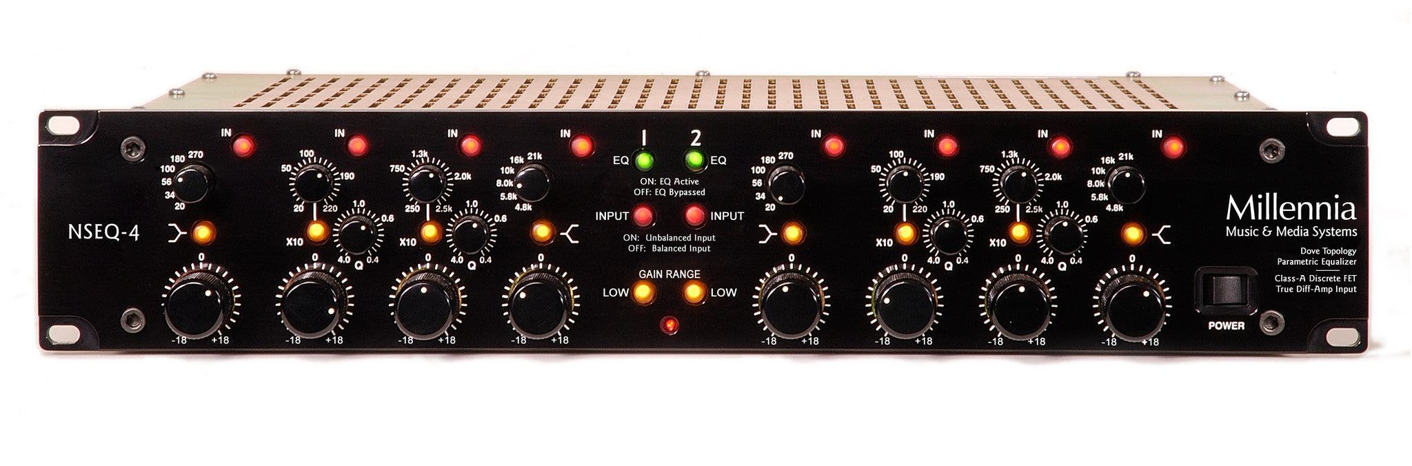 Millennia Media NSEQ-4 - Equalizers - Professional Audio Design, Inc