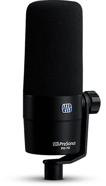 Presonus PD-70 - Great-Sounding Mic for Podcasting, Streaming, Broadcast, and More