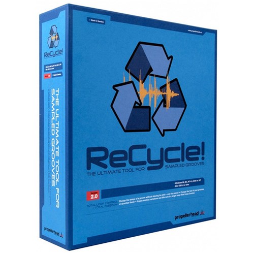 Propellerhead Recycle 2.2 Retail Boxed Version - Plugin - Professional Audio Design, Inc