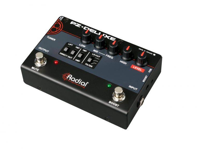 Radial Engineering PZ-Deluxe - Preamp - Professional Audio Design, Inc