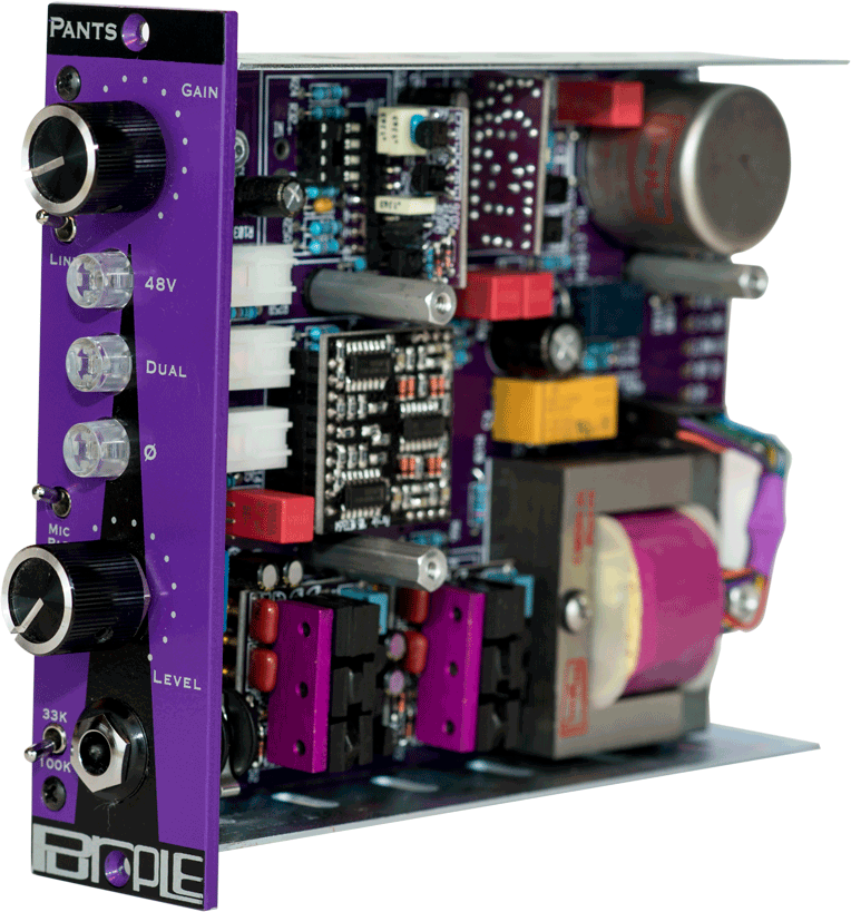 Recording Equipment - Purple Audio - Purple Audio Pants Differential Preamp Module - Professional Audio Design, Inc