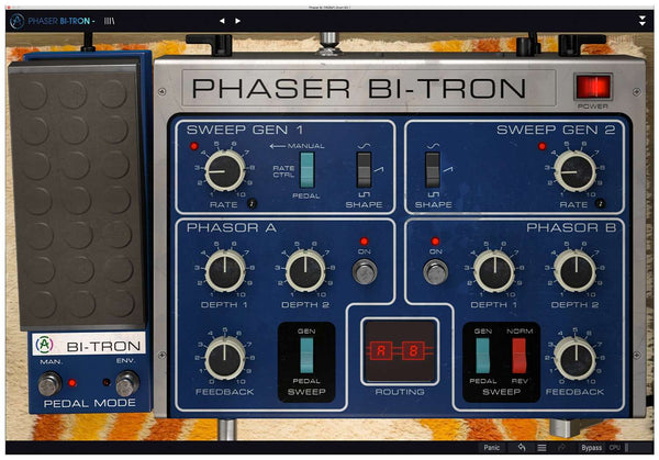 Arturia Phaser BI-TRON - Space Age Double Phaser