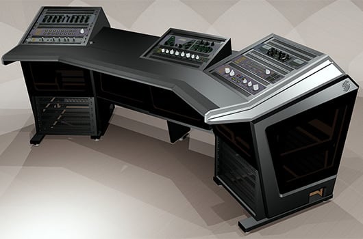 Sterling Modular Plan F Wraparound Multi-Purpose Console - Furniture - Professional Audio Design, Inc