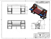Sterling Modular Plan B Desk for 8424 - Ash