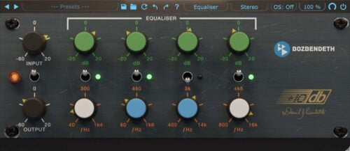 Boz Digital Labs David Bendeth's +10db Equaliser 2