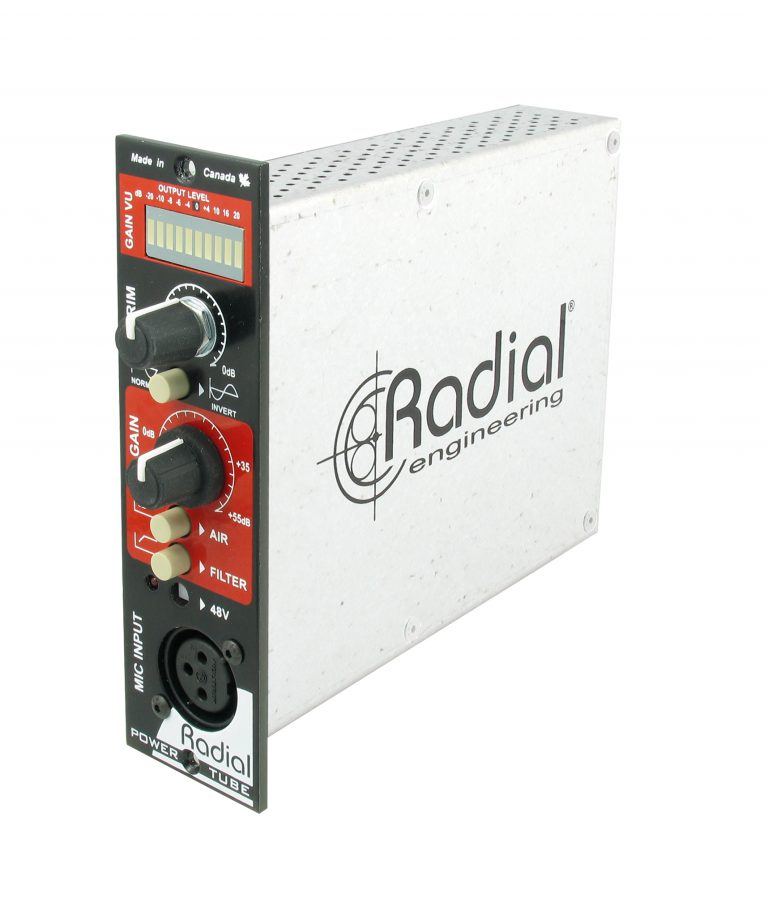 Radial Engineering PowerTube - 500 Series Preamp - Professional Audio Design, Inc