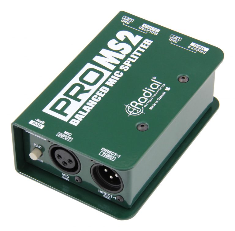 Radial Engineering ProMS2 - Live Sound - Professional Audio Design, Inc