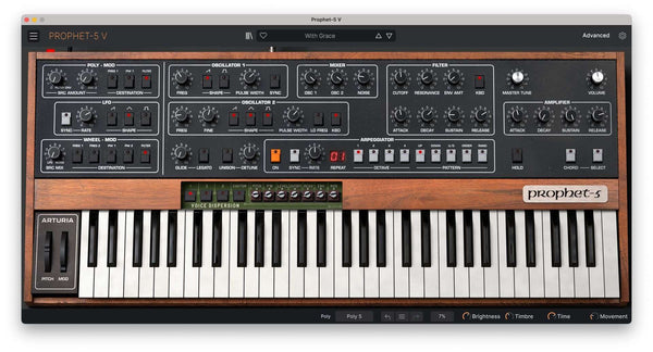 Arturia Prophet - 5 V License - Faithful synthesis elevated