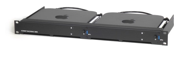 Sonnet RackMac mini - 1U Rack Kit for 2 Mac minis (Intel & M1 ...
