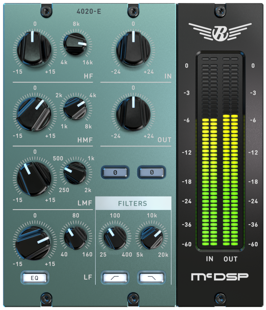 McDSP 4020 Retro EQ HD v7 - Plugin - Professional Audio Design, Inc