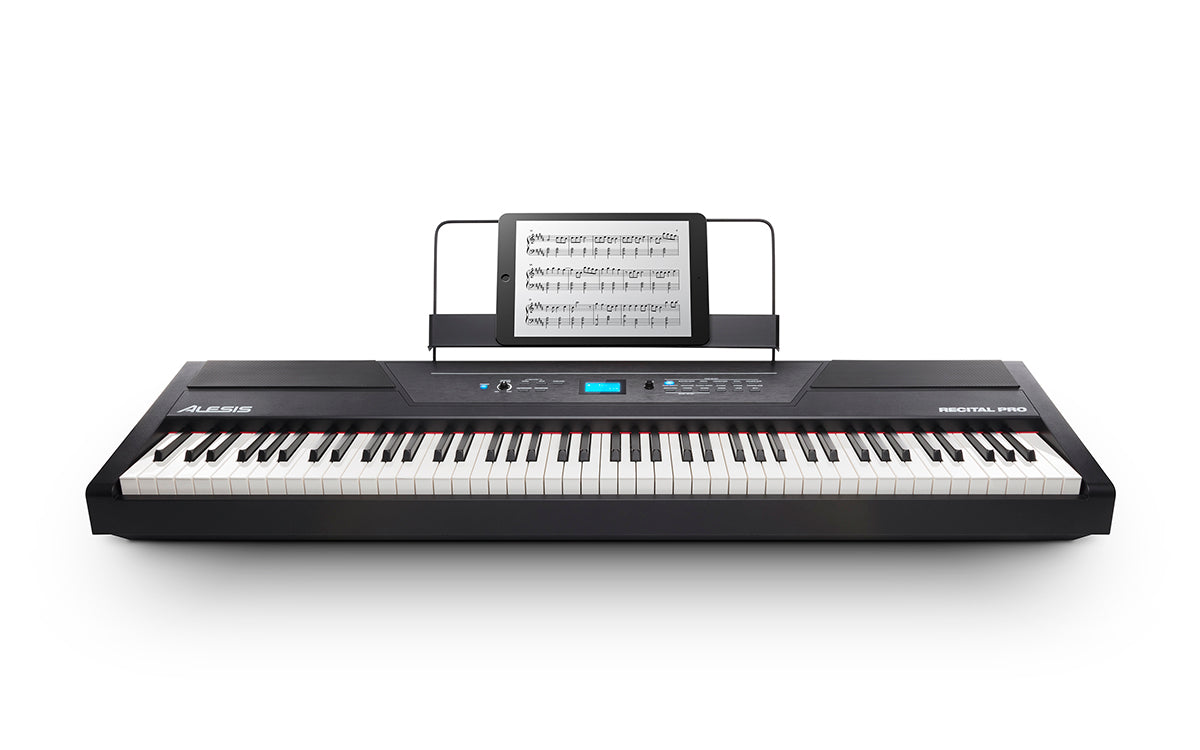 Alesis RECITAL PRO - 88-Key Digital Piano W/Hammeraction Keys - Professional  Audio Design, Inc