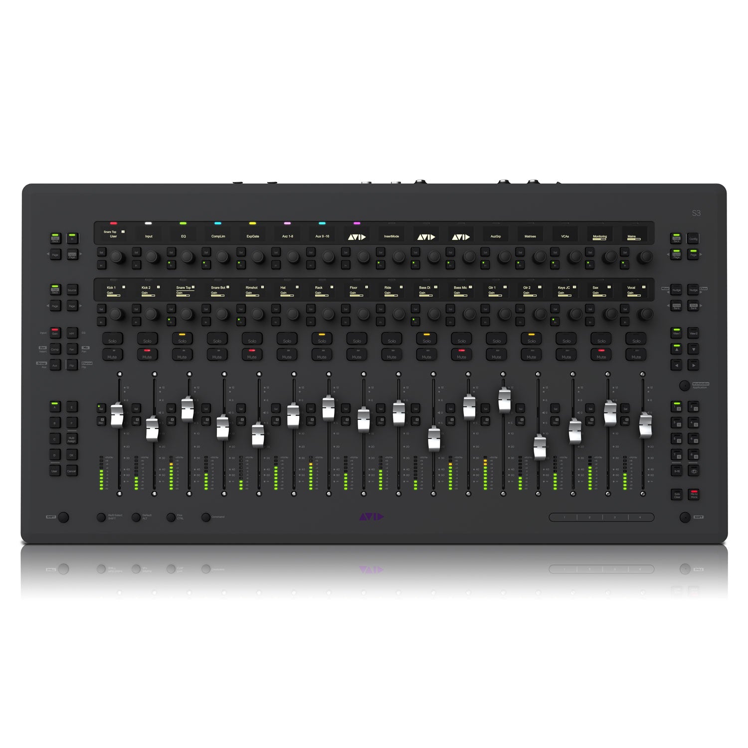Avid Pro Tools S3 Control Surface Studio - Professional Audio Design, Inc