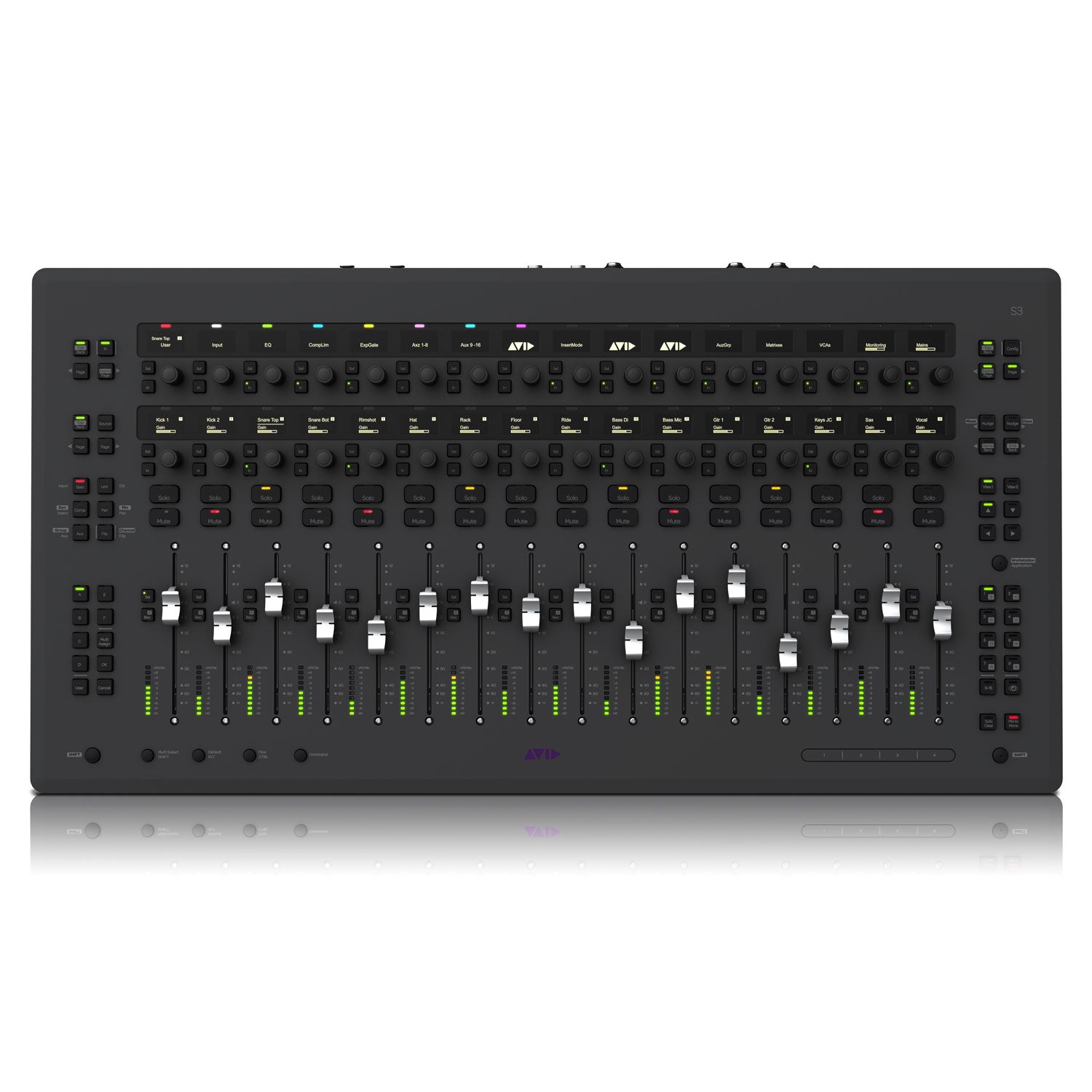 Avid Pro Tools S3 Control Surface Studio - Professional Audio
