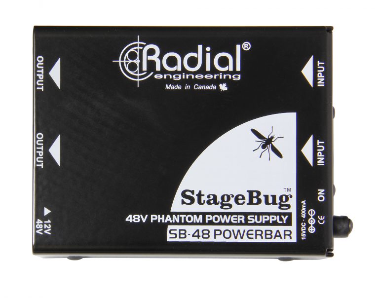 Radial Engineering SB-48 Phantom - Phantom Power - Professional Audio Design, Inc