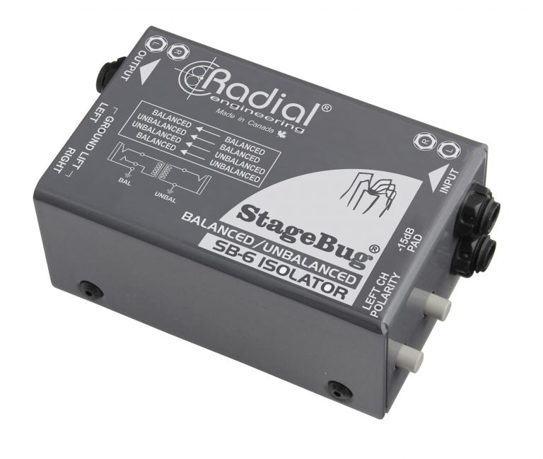 Radial Engineering SB-6 Isolator - Accessories - Professional Audio Design, Inc
