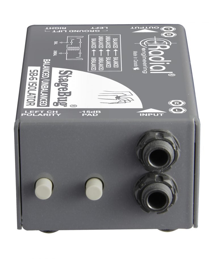 Radial Engineering SB-6 Isolator - Accessories - Professional Audio Design, Inc