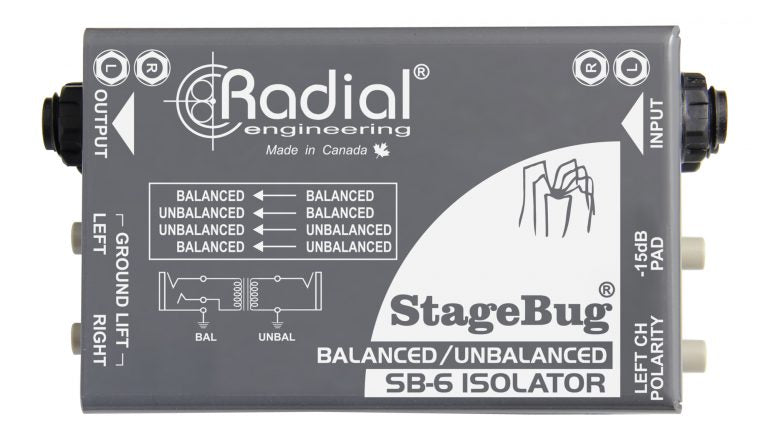 Radial Engineering SB-6 Isolator - Accessories - Professional Audio Design, Inc