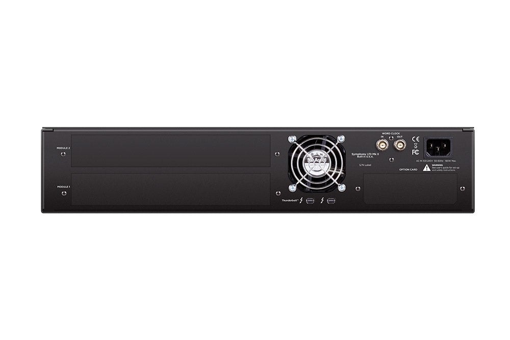 Apogee Symphony I/O MKII Thunderbolt 1 Chassis with 16x16 Analog I/O - Professional Audio Design, Inc