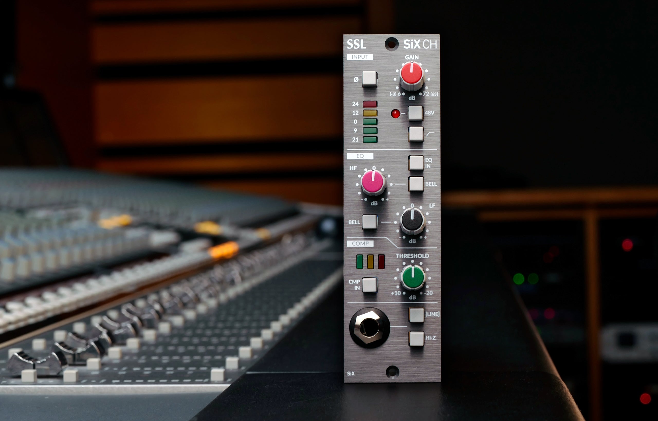 Solid State Logic - SSL SiX CH (SiX Channel Strip) - 500 Series - Professional Audio Design, Inc