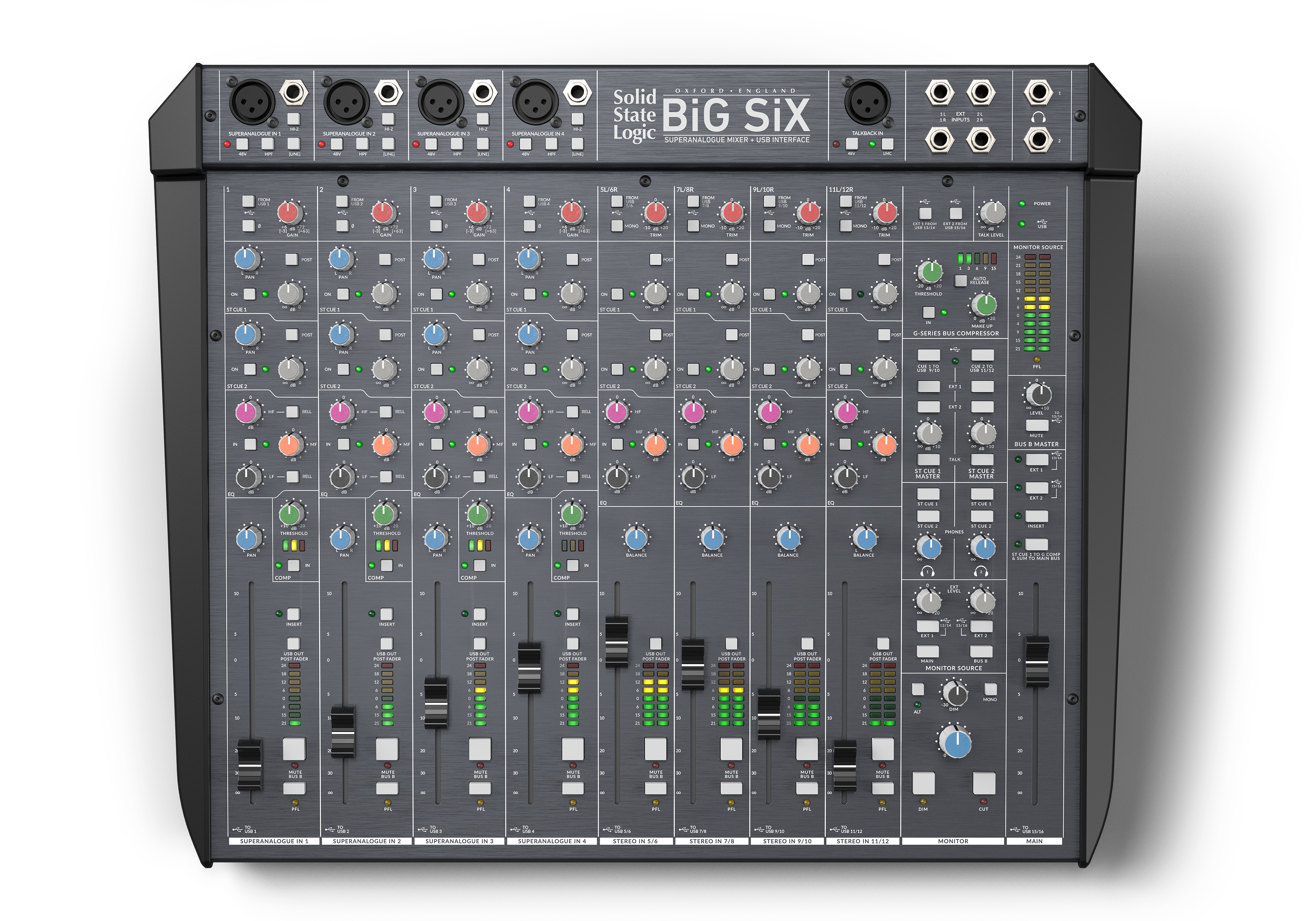 Solid State Logic SSL BiG SiX Desktop Mixer