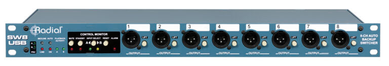 Radial Engineering SW8-USB - Speaker Switcher - Professional Audio Design, Inc