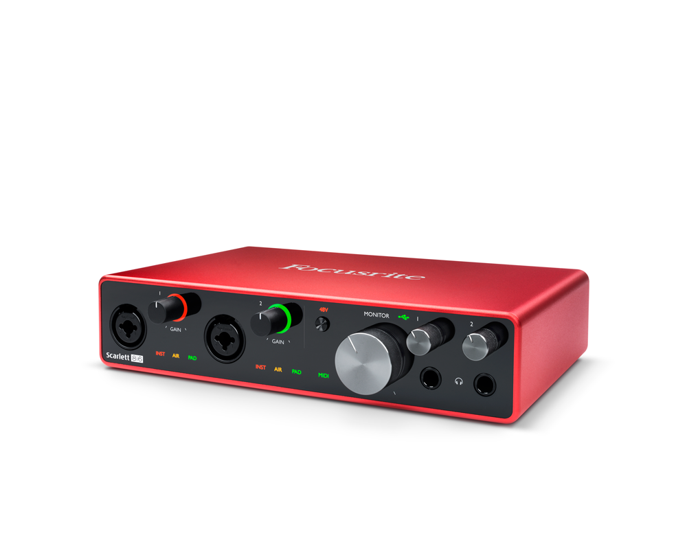 Focusrite Scarlett 8i6 3rd Gen 8-in, 6-out USB Audio Interface - Interfaces - Professional Audio Design, Inc