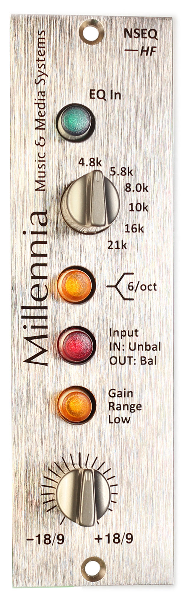 Millennia Media NSEQ-HF - High Frequency EQ for 500-Rack