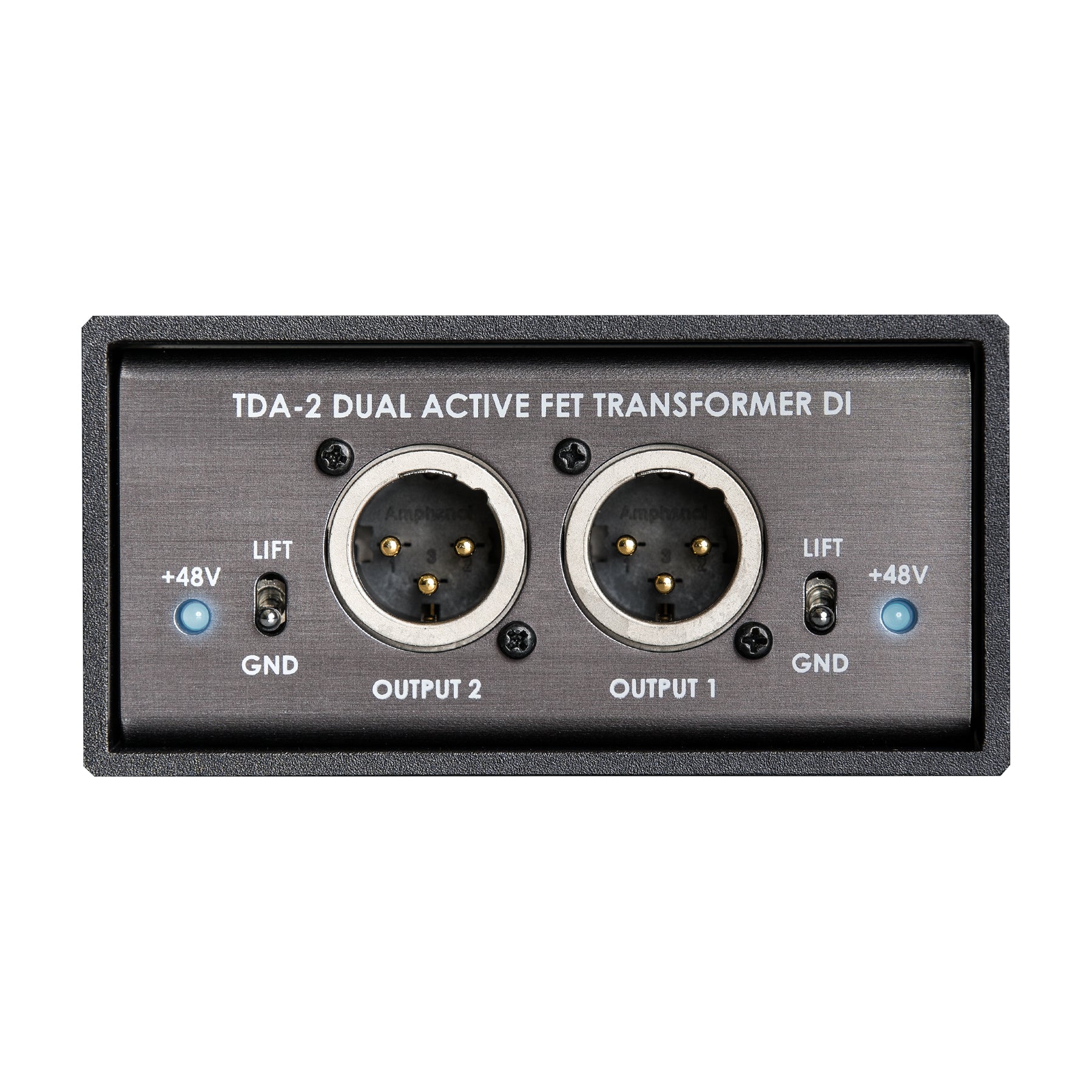 Telefunken TDA-2 Active Stereo DI Boxes - Passive DI - Professional Audio Design, Inc
