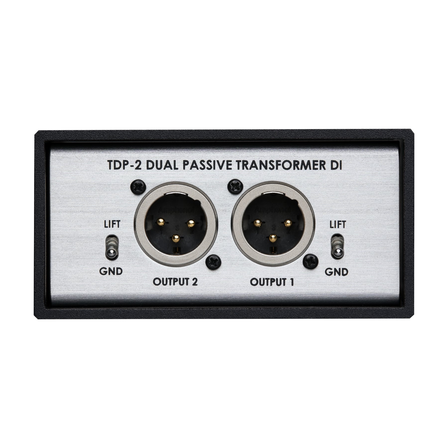 TELEFUNKEN DI TDP-2 テレフンケン Telefunken TDP-2 2-channel Passive Instrument Direct Box | Sweetwater
