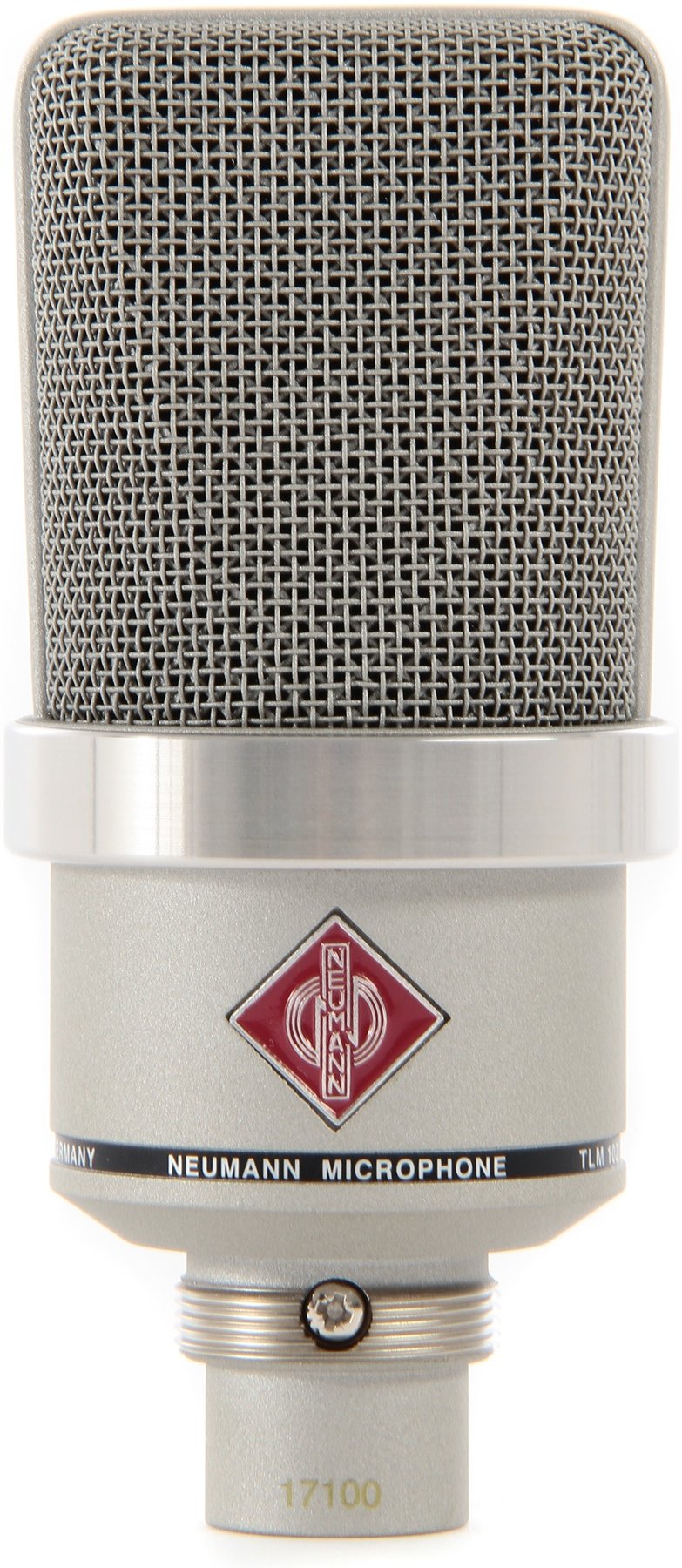 Neumann TLM 102 Studio Set Cardioid Mic - Nickel - Microphones - Professional Audio Design, Inc