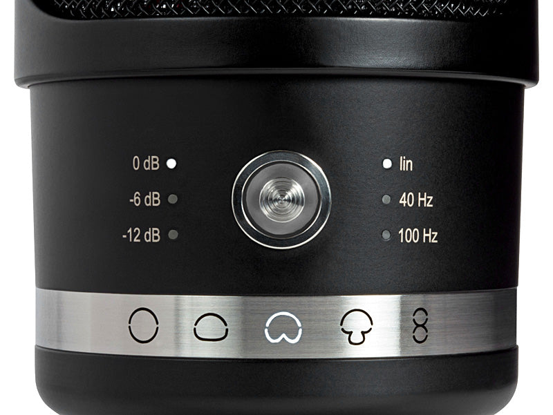 Neumann TLM 107 Studio Set Large Diaphragm Microphone - Nickel - Microphones - Professional Audio Design, Inc