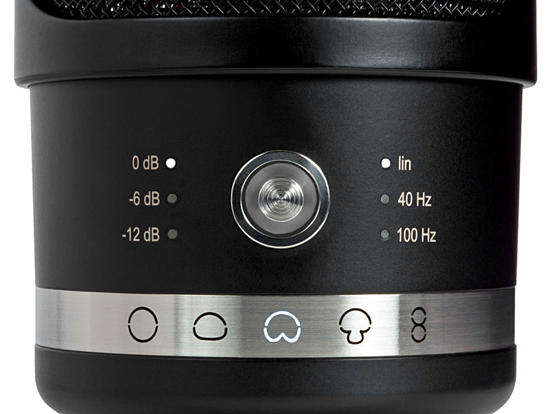 Neumann TLM 107 Large Diaphragm Microphone - Black - Microphones - Professional Audio Design, Inc