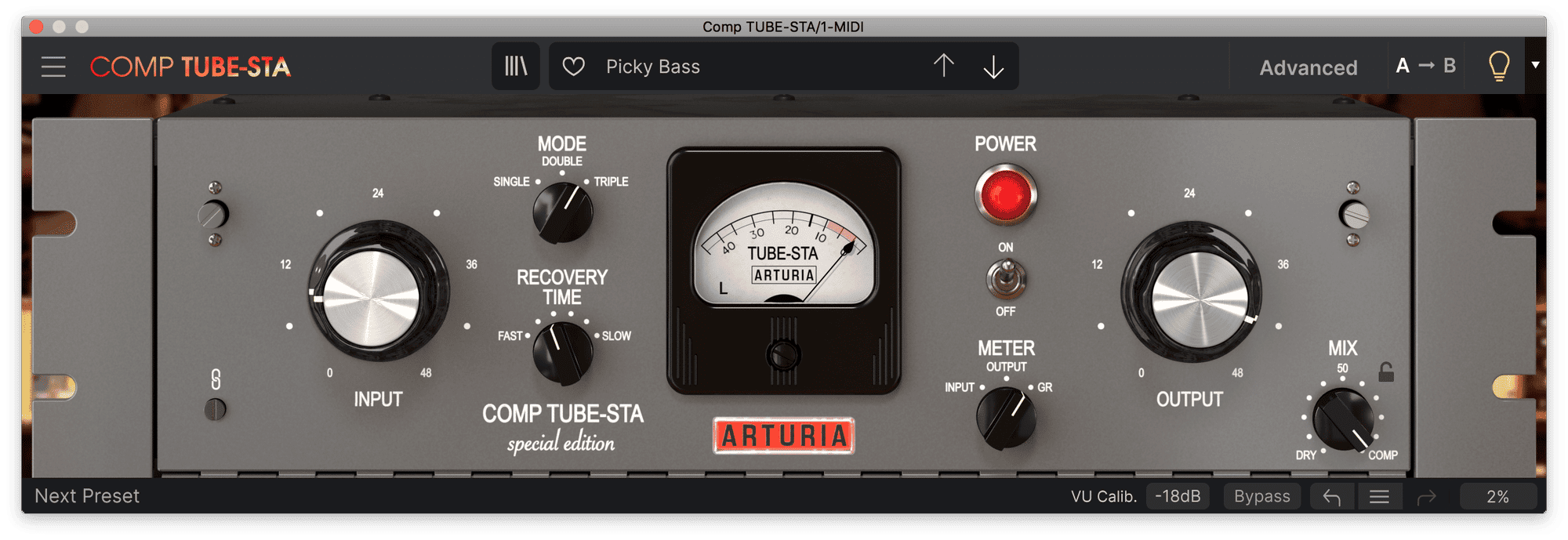 Arturia TUBE-STA License - Fat broadcast sound