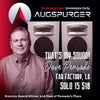 Augspurger® Solo 15-Sub18 SXE3/3500 Main Monitor System