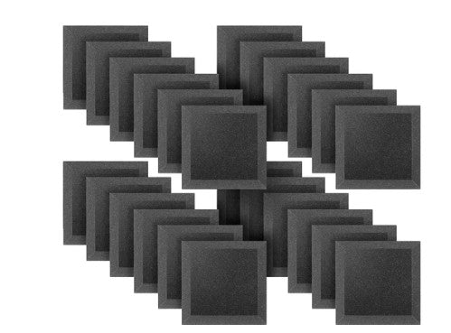Ultimate Support UA-WPB-12_24 - Bevel Panel, 12" x 12" - Charcoal [Special Order]