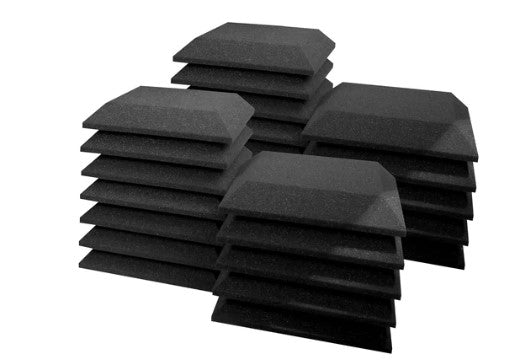 Ultimate Support UA-WPB-12_24 - Bevel Panel, 12" x 12" - Charcoal [Special Order]