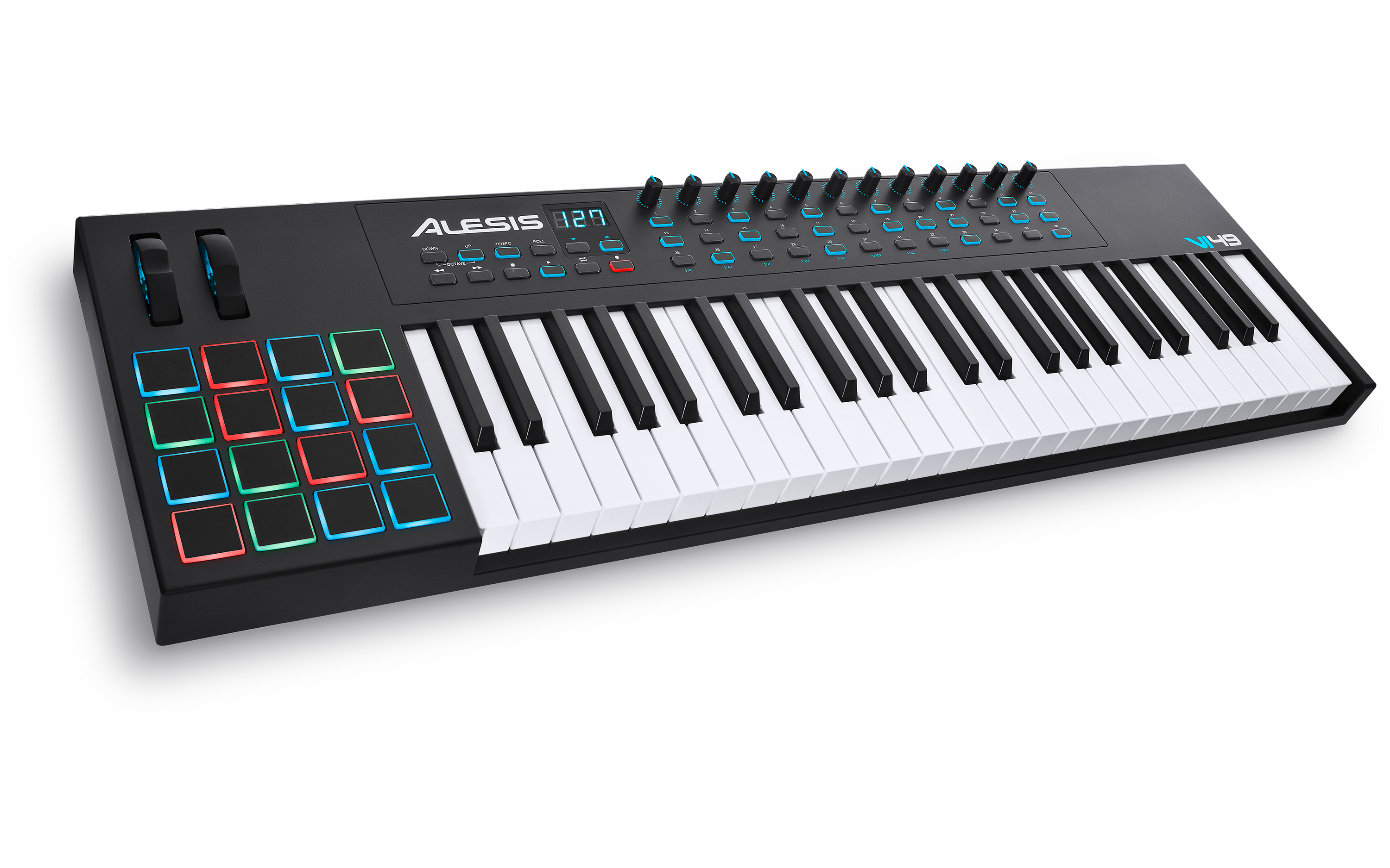 Alesis VI49 - Advanced 49-Key Usb Midi Pad/Keyboard Controller
