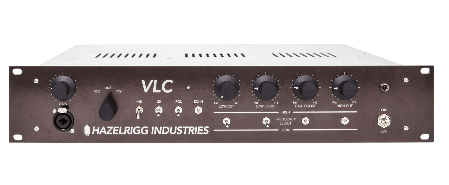 Hazelrigg VLC  - Single-Channel Microphone Preamplifier/ Equalizer/DI
