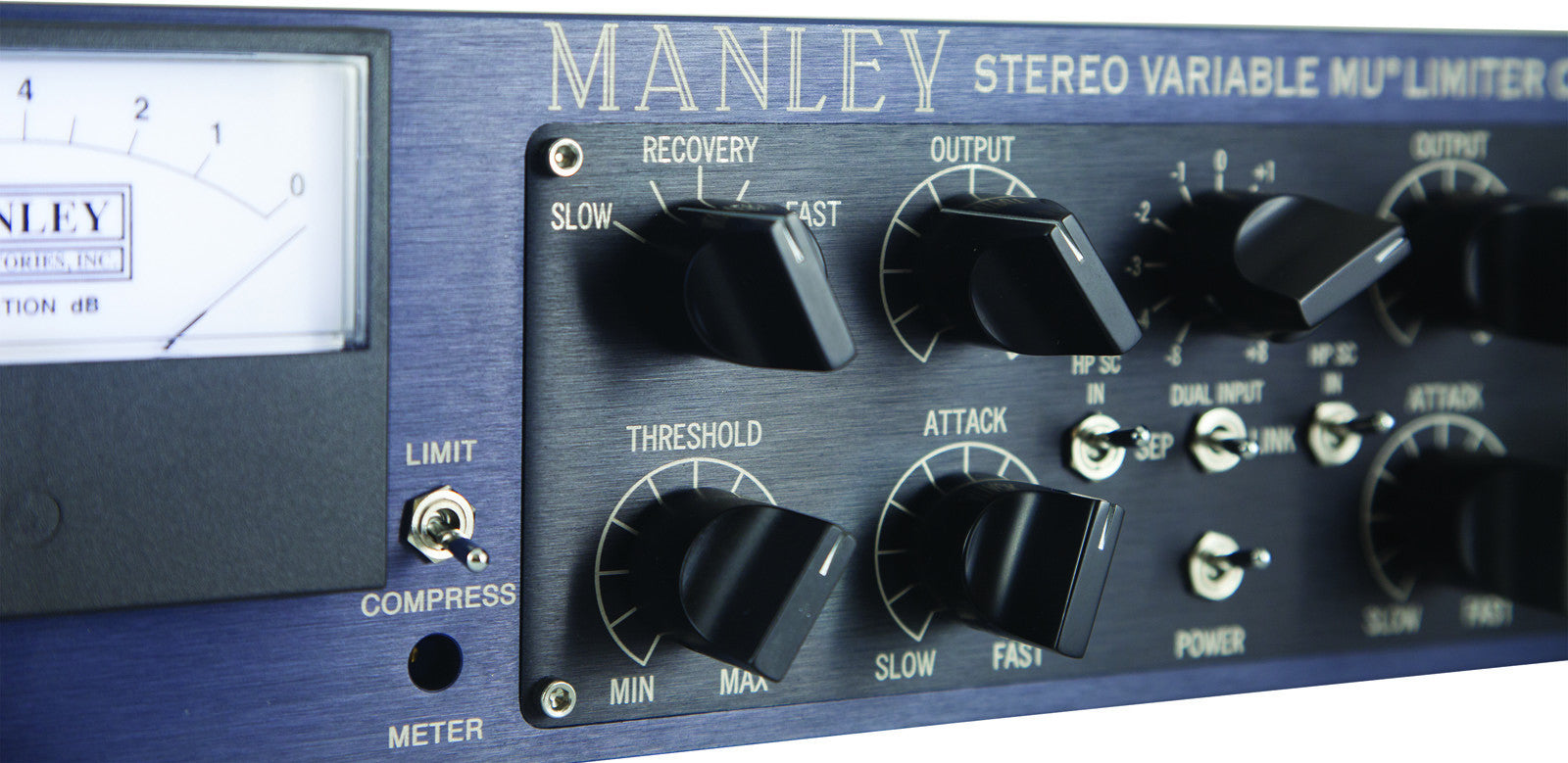 Recording Equipment - Manley - Manley Stereo Variable Mu Limiter Compressor - Professional Audio Design, Inc