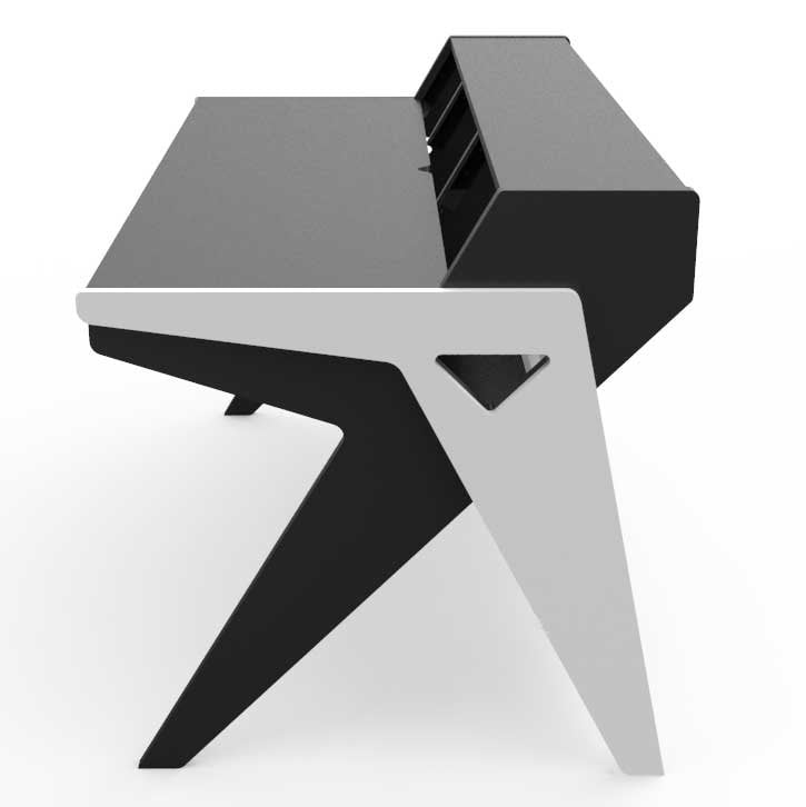 Zaor VISION W - 63'' + 3X3 RU BLACK WHITE - Desk - Professional Audio Design, Inc