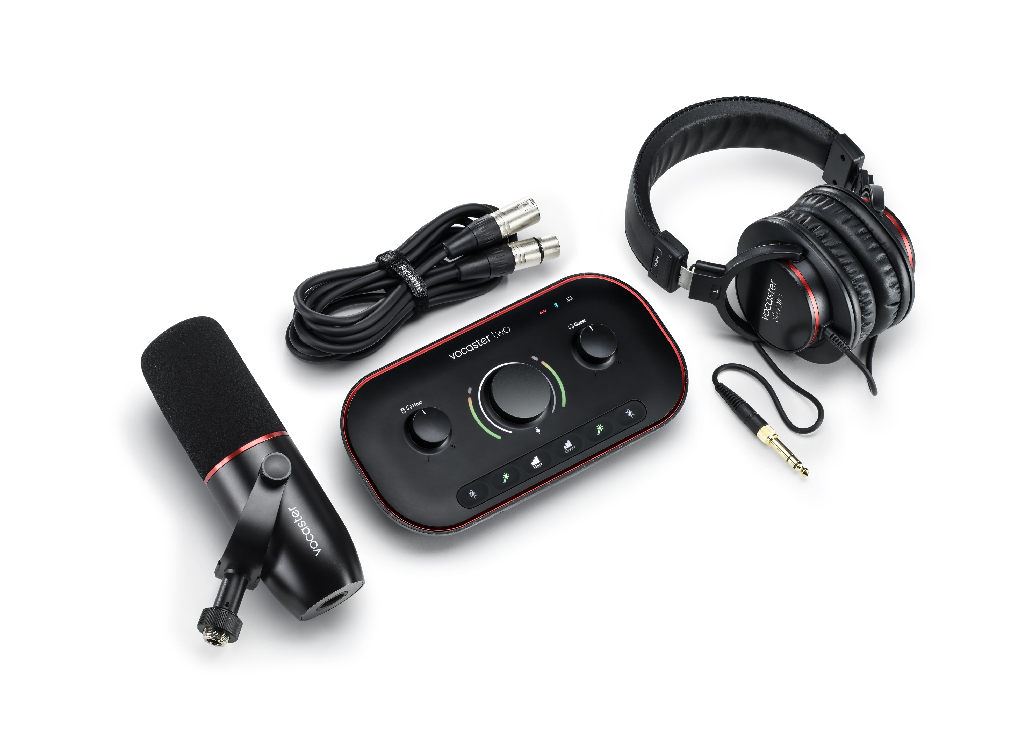 Focusrite Vocaster Two Studio - The Ultimate Podcasting Kit