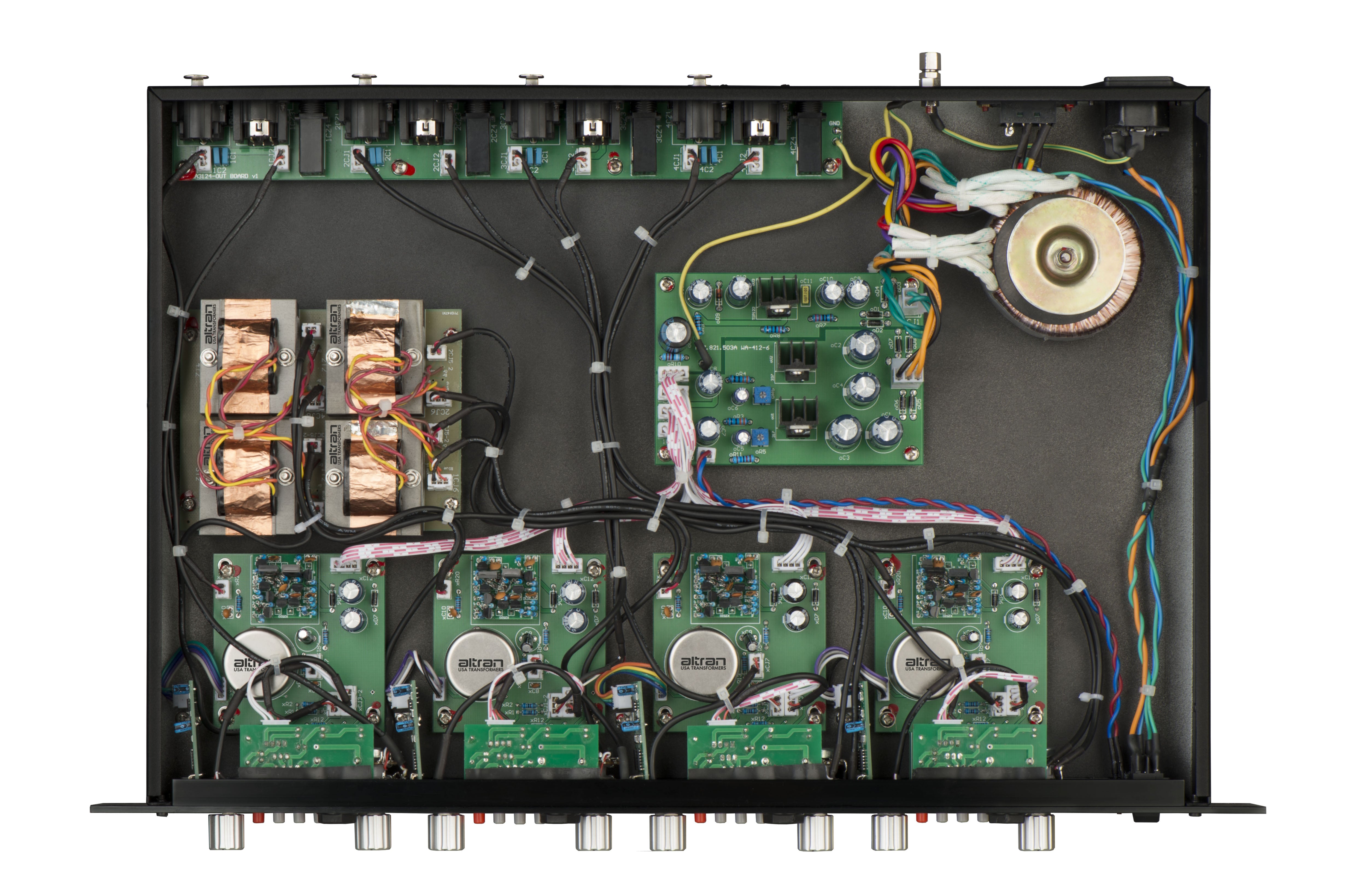 Warm Audio WA-412 Four Channel Mic Pre - Mic Preamp - Professional Audio Design, Inc