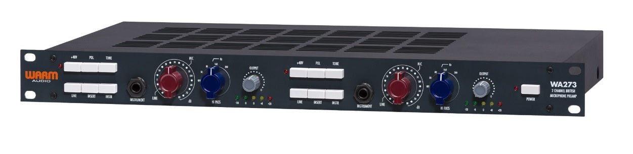 Warm Audio WA273 Dual Channel British Mic Pre - Mic Preamp - Professional Audio Design, Inc