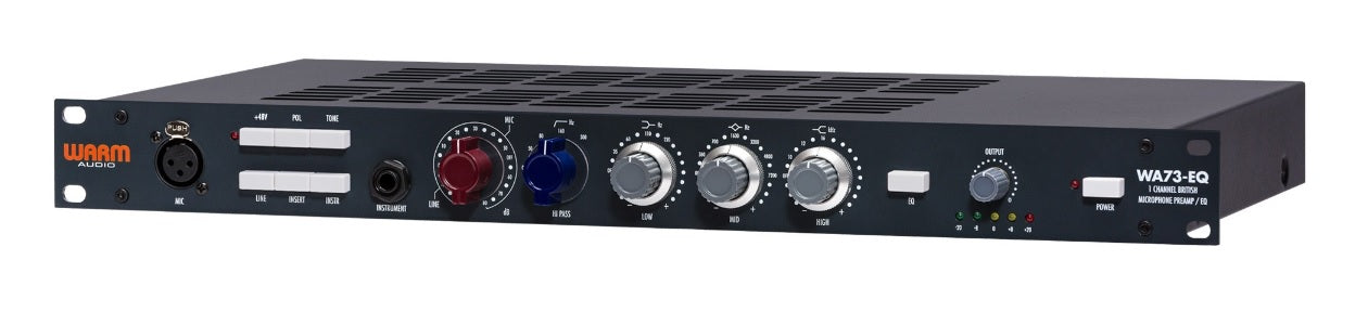 Warm Audio WA73-EQ Single Channel British Mic Pre With EQ - Mic Preamp - Professional Audio Design, Inc