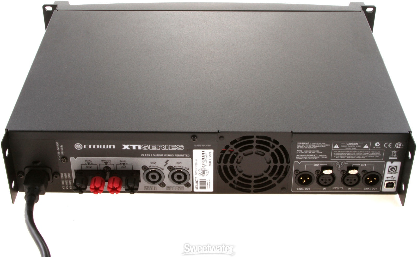 Monitor Systems - Crown Audio - Crown Audio XTI-2002 - Professional Audio Design, Inc